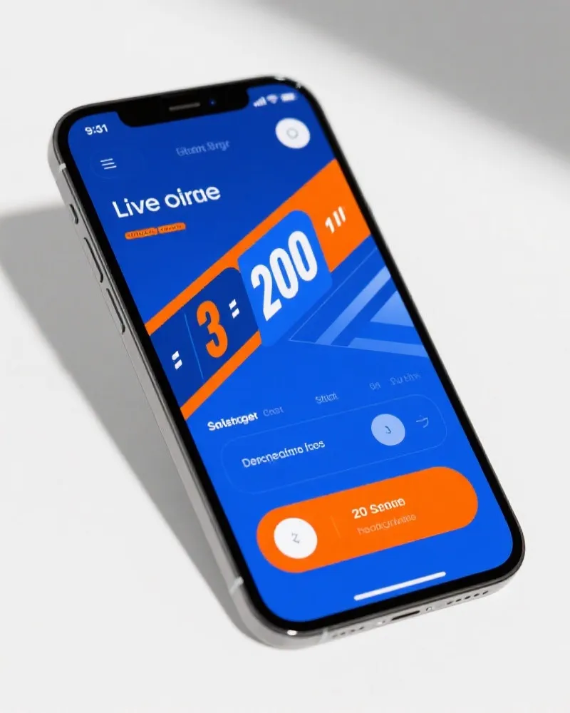 新爱体育 App 界面展示